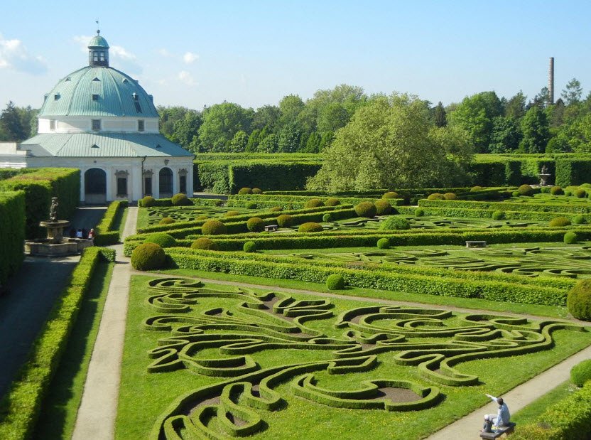 Kroměříž Castle &amp; Gardens, Zlín Region, Czech Republic (Czechia)
